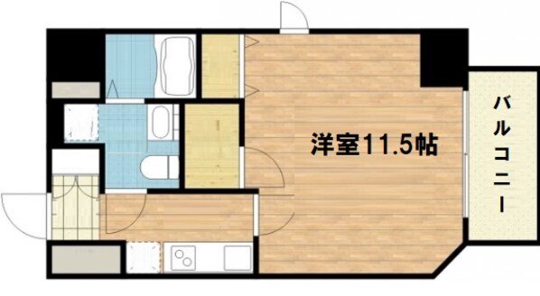 エステムコート難波EASTレオルガの物件間取画像